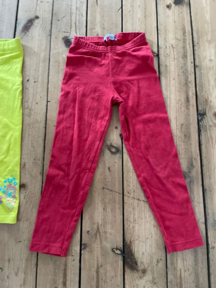 Lot de deux leggings, six ans - photo numéro 3