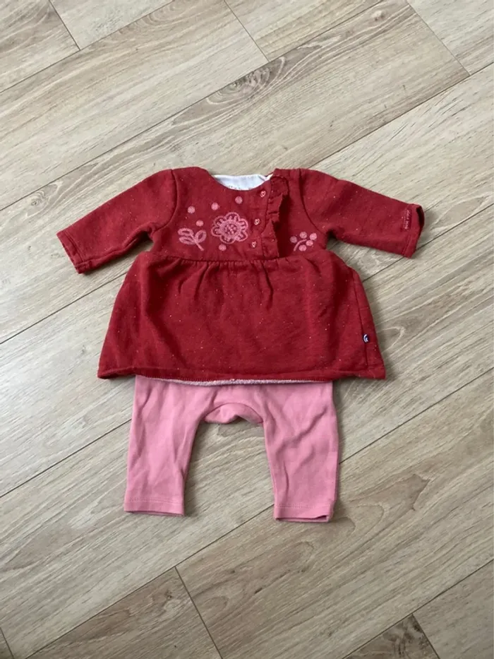 Tenue hiver bebe fille sucre d’orge