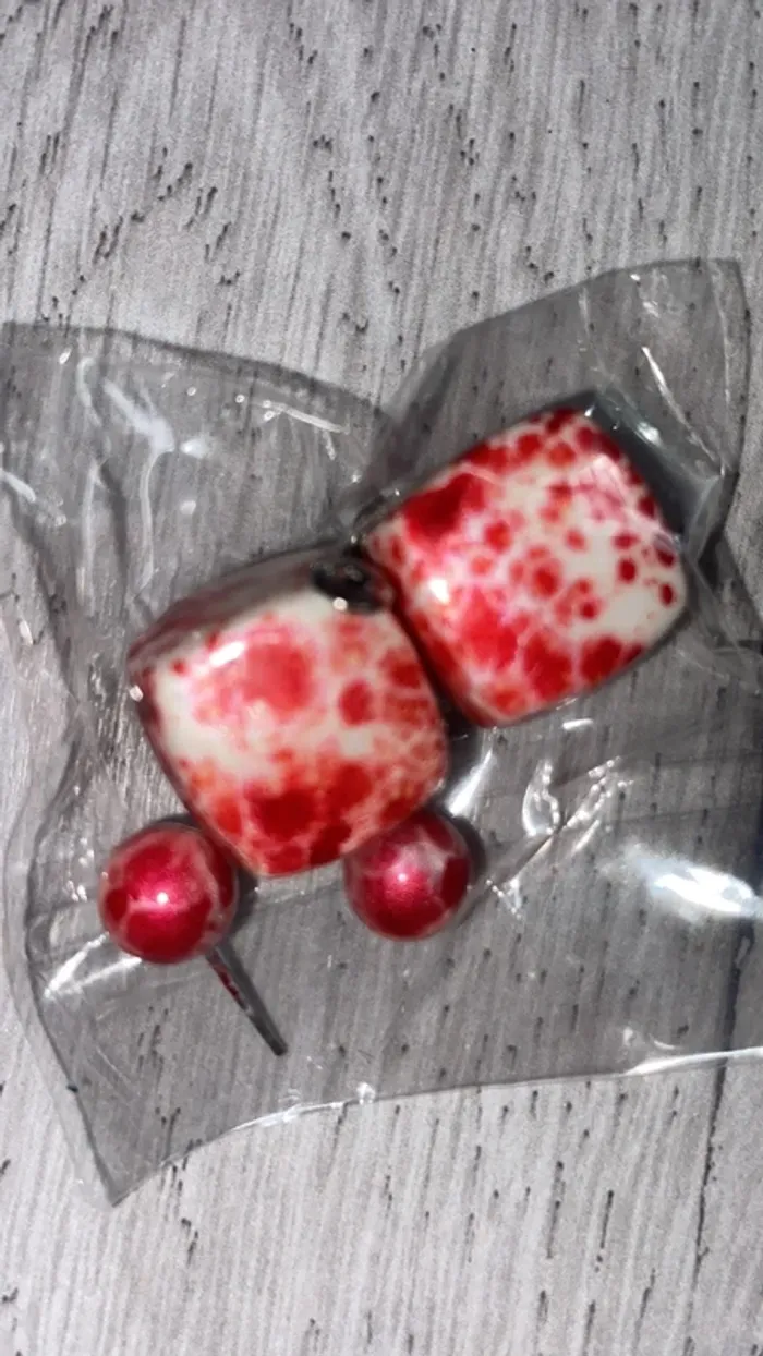 Lot de 7 paires de boucles d’oreilles neuves - photo numéro 7