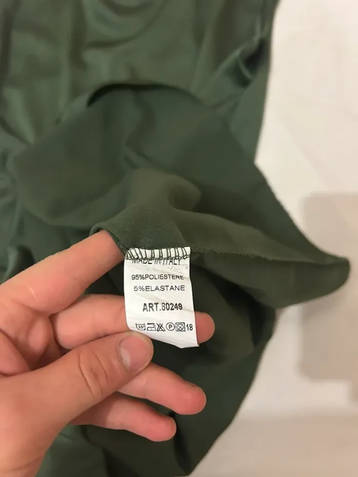 Robe verte kaki - photo numéro 8