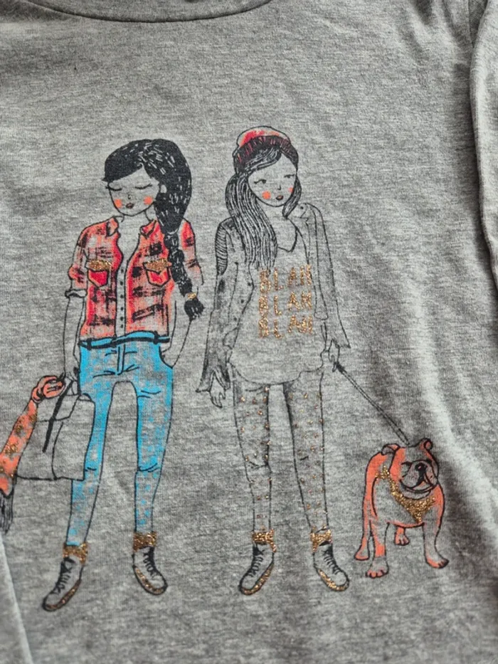 T-shirts Sergent Major et TAO 5 ans comme neufs - photo numéro 2