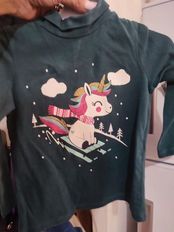 #kytie24moisfille. T-shirt manches longues ou colle relevé taille 24 mois