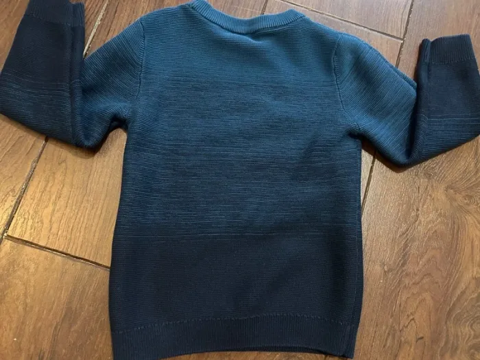 Pull tie and dye en coton bleu pétrole garçon Sergent Major 5 ans - photo numéro 10