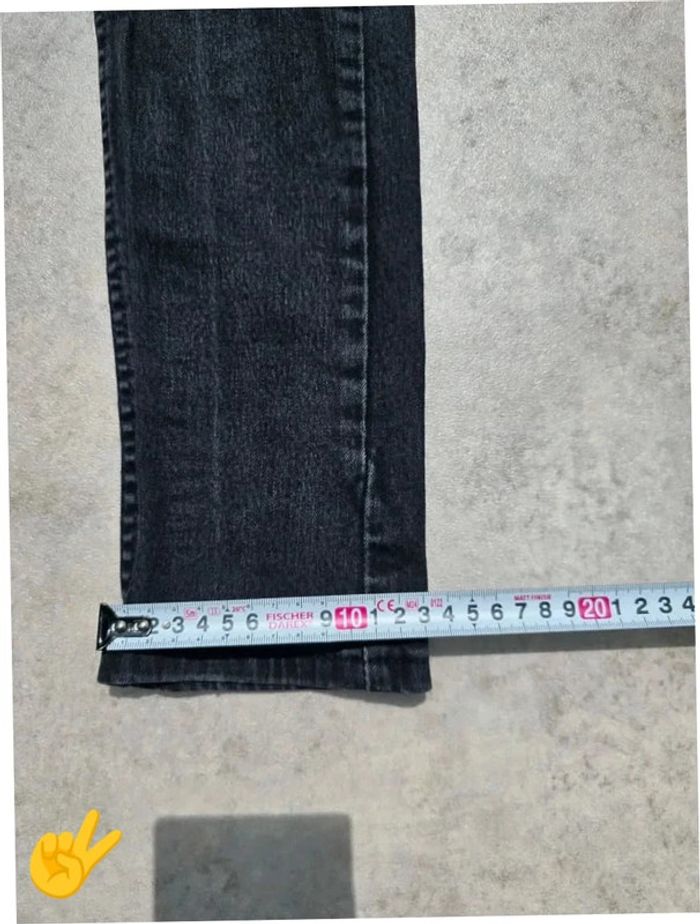 Jeans Levi's 510 W29 FR38 L32 coupe droite noir Homme Men pan304b - photo numéro 6