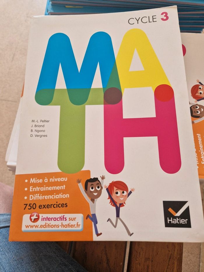 Livre maths cycle 3