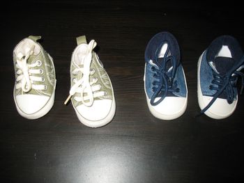 LOT DE 2 PAIRES DE BASKETS EN TOILE BÉBÉ GARÇON - P16/17 - n°03
