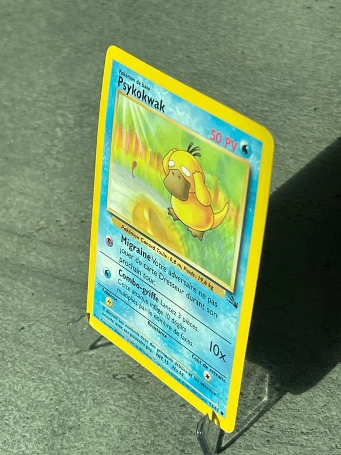 Carte Pokémon psykokwak vintage - photo numéro 2