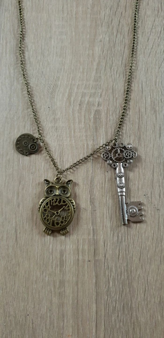 Collier steampunk