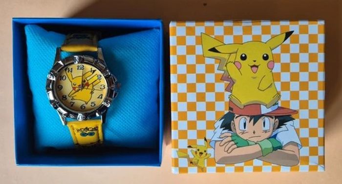 🎁 Montre Pokémon Pikatchou – Le cadeau électrisant pour Noël !