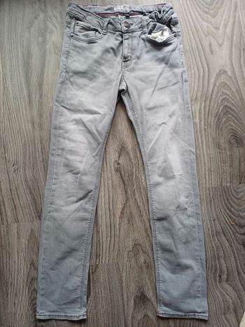 Jean gris xs 14ans slim