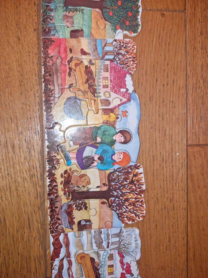 Puzzle bois les 4 saison Ravensburger - photo numéro 4