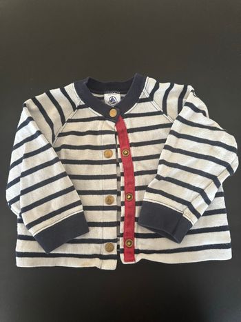 Gilet Petit Bateau fille