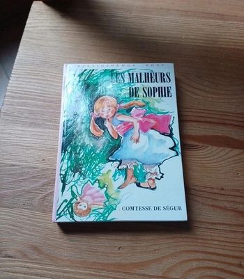 Livre bibliothèque rose - Les malheurs de Sophie