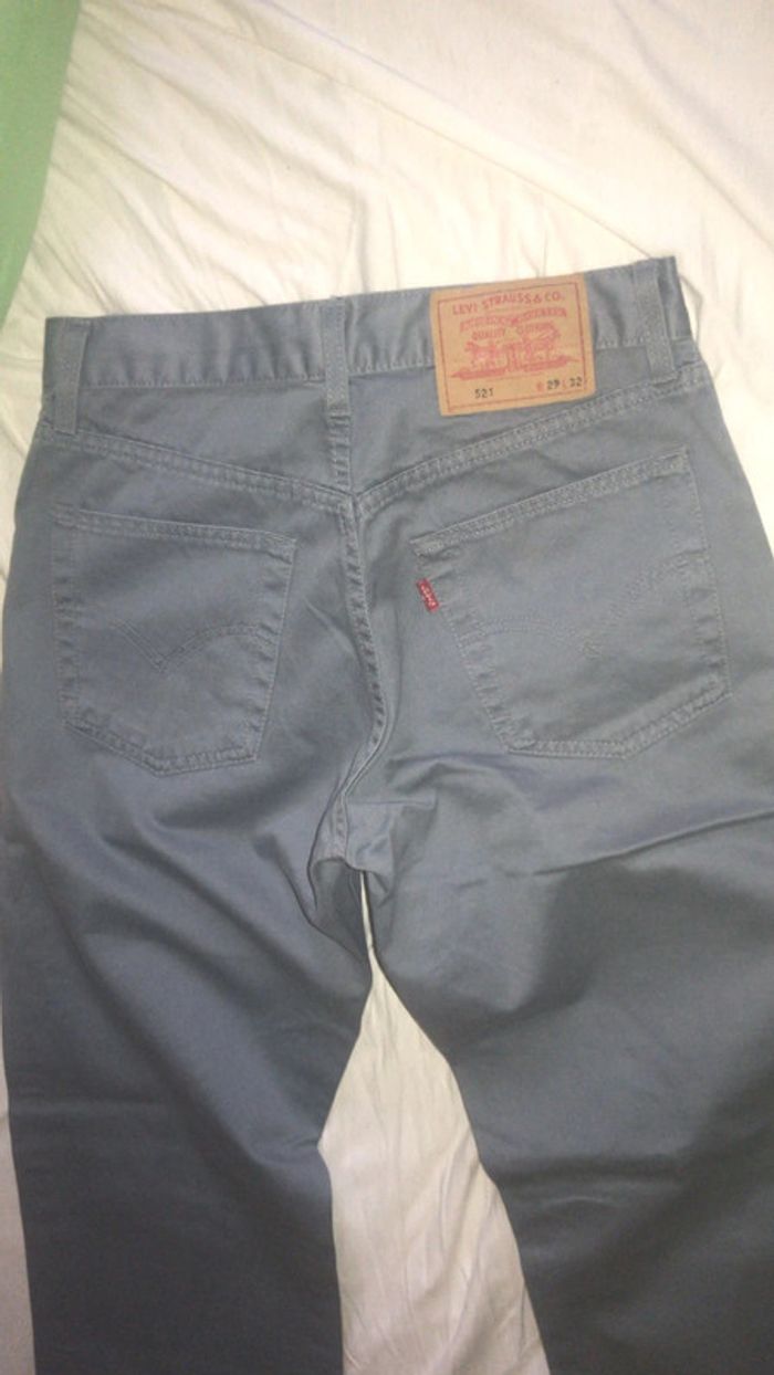 Pantalon toile levis gris W29L32 - photo numéro 2