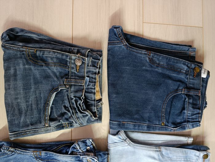 Lot de shorts en jean garçon taille 12 ans - photo numéro 2