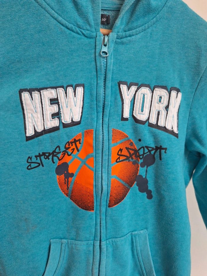 Veste in extenso 14 ans garçons enfant bleu - photo numéro 2
