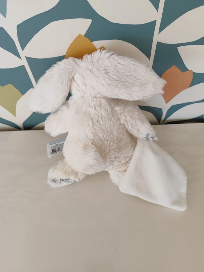 Doudou lapin baby nat - photo numéro 3