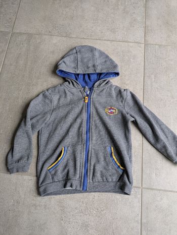 Veste zippée sergent major vélo 6 ans