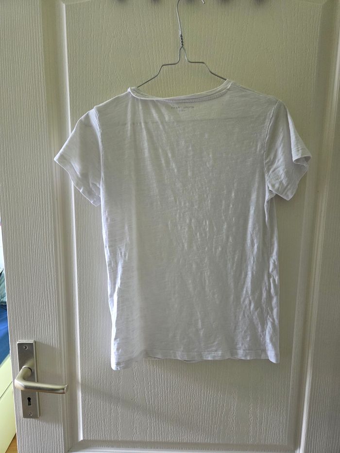 T-shirt blanc Monoprix - Taille 14 ans - photo numéro 2