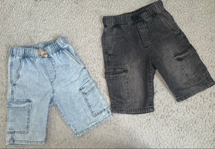 Lot de 2 shorts en jean - photo numéro 1