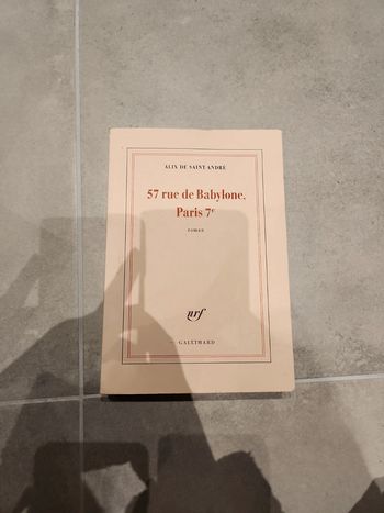Livre : 57 rue de Babylone, Paris 7e