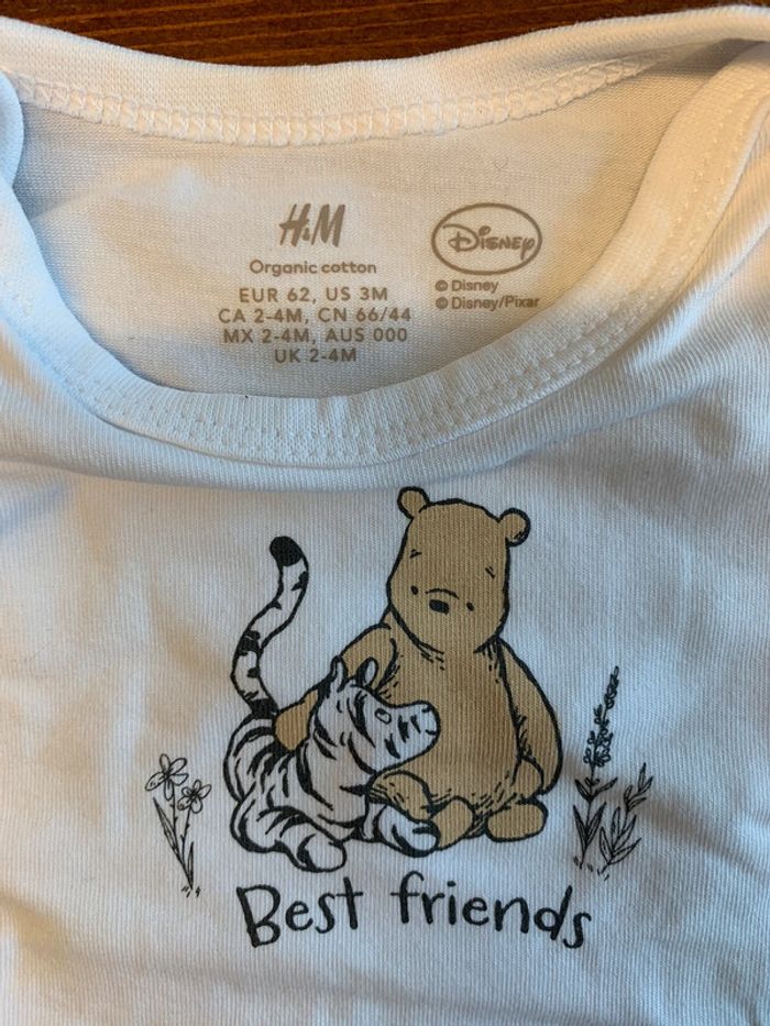 Ensemble bodie + short Winnie l’ourson - photo numéro 5