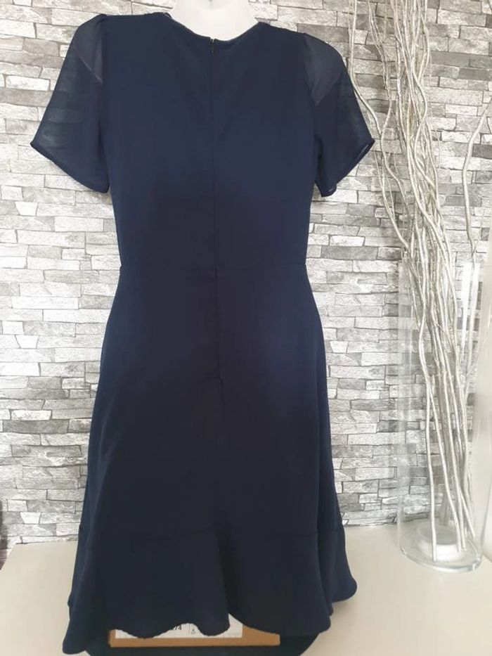 Robe sexy bleue marine T34 - photo numéro 2