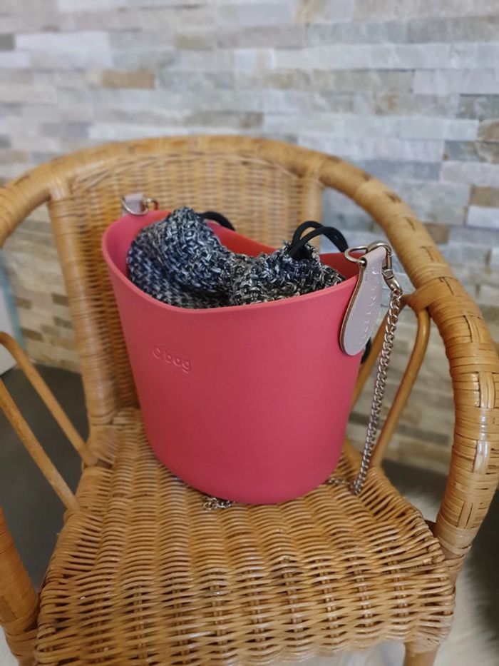 Sac à main O Bag Obasket Fuschia - photo numéro 2