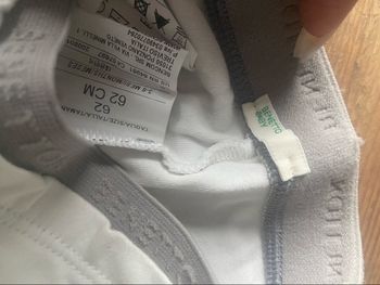 Pantalon blanc Benetton