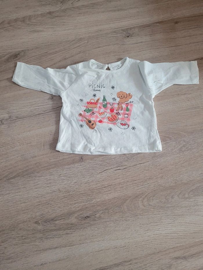Lot Tee-shirt longue manche 3 mois - photo numéro 6
