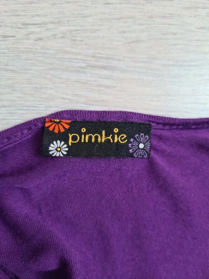 Débardeur violet avec sequins et bretelles réglables Pimkie XS - photo numéro 3
