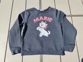 Sweat gris Marie 6 ans