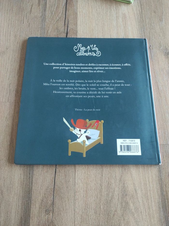 Livre : Mika l'ourson a peur du noir - photo numéro 2