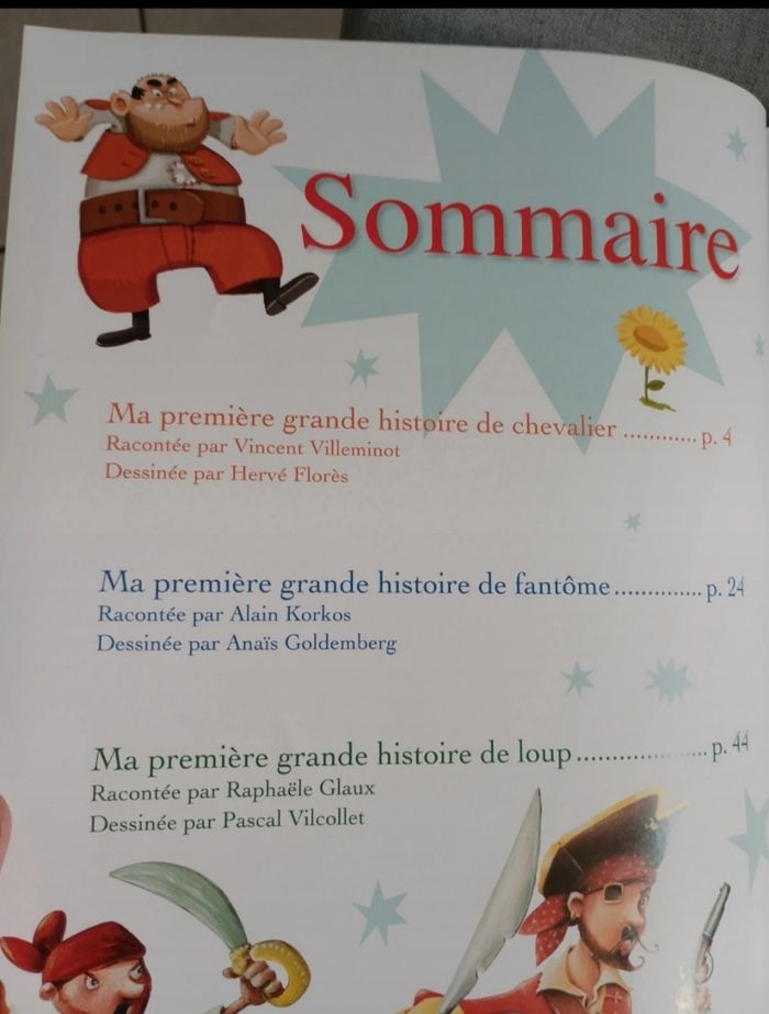 Livre mes premières grandes histoires pour les garçons - photo numéro 3