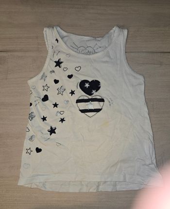 Débardeur coeurs étoiles