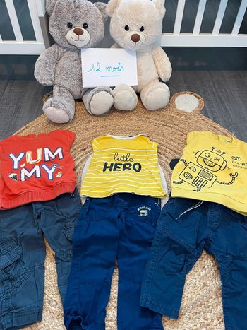 Lot ensembles 12 mois