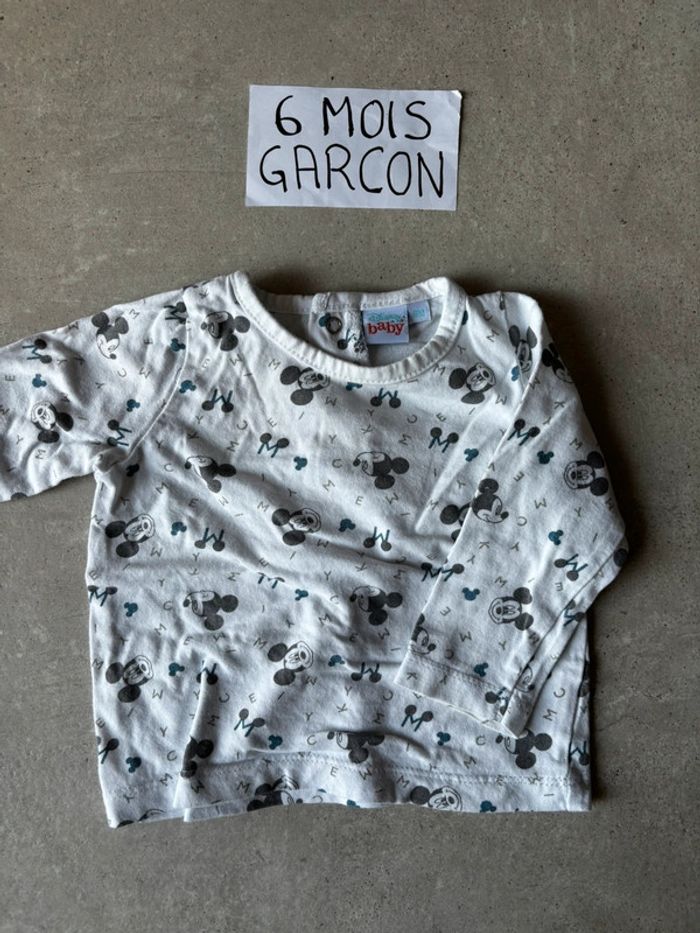 T-shirt manches longues Mickey