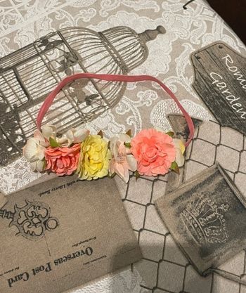 Headband bandeau  fleurs