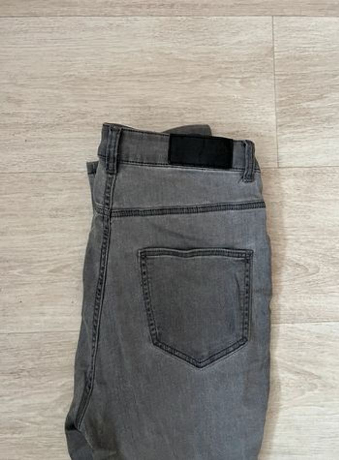 Jean slim taille haute femme gris Noisy May Callie taille W30 L32 - photo numéro 5