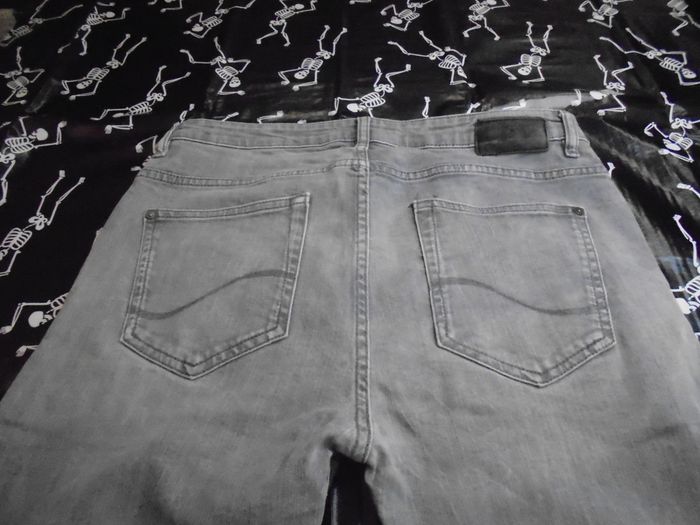 Jeans gris celio C5 regular w 33 L 32 - photo numéro 5