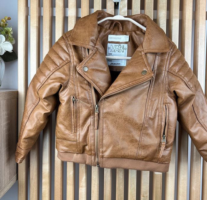 Perfecto biker effet cuir pour bébé garçon - photo numéro 2