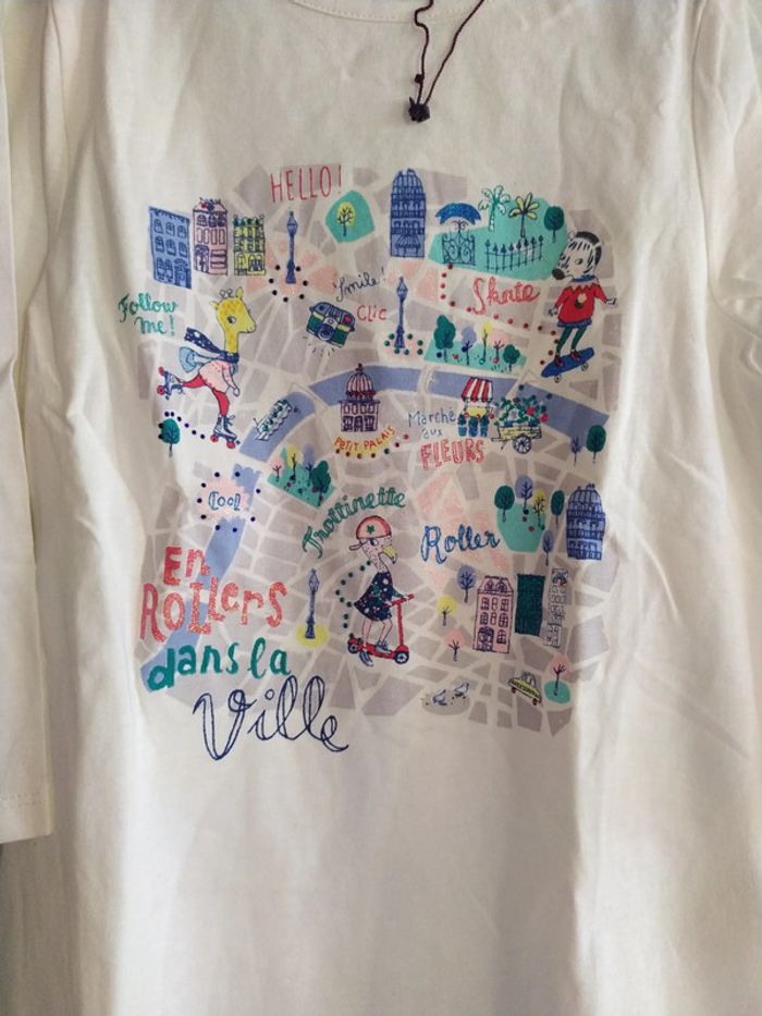 T shirt manches 3/4 sergent major neuf - photo numéro 2