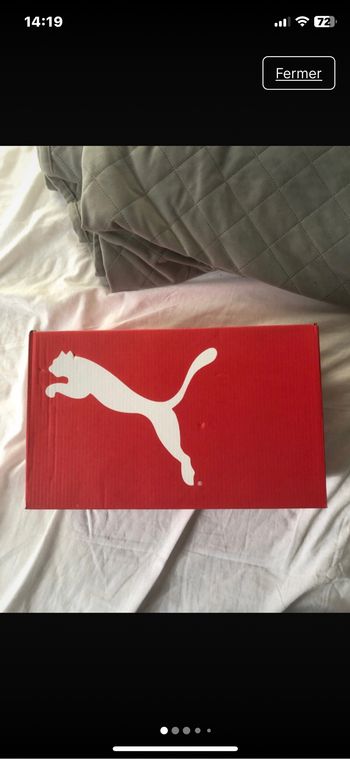 Chaussures de football puma play 43 neuf jamais porté