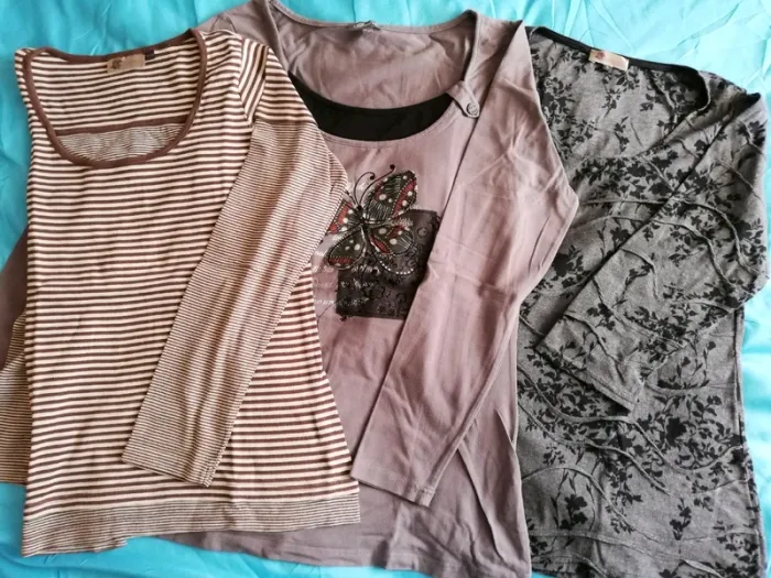 Lot de t-shirts femme