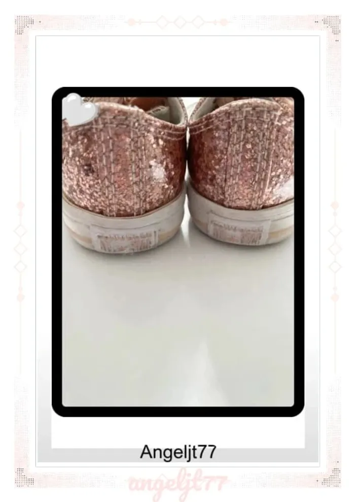 Converse paillette rose gold - photo numéro 3