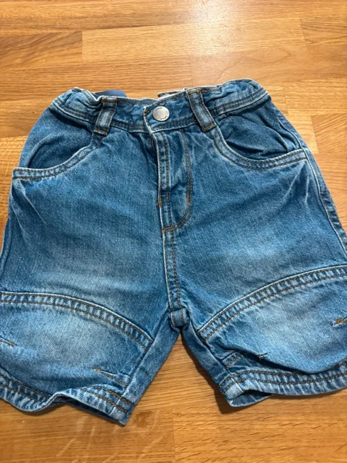 Short en jean dpam 18 mois garçon