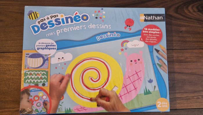 Nathan Dessinéo Premiers Dessins - Neuf sois plastique