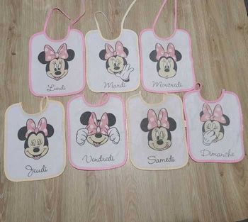 Lot de 7 bavette