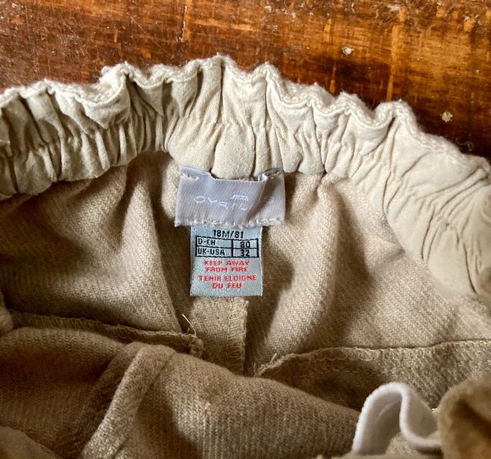Pantacourt fille 50% laine 18 mois Cyrillus - photo numéro 4