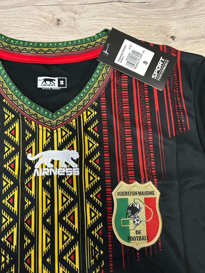 Maillot Mali noir 2025 S - photo numéro 2